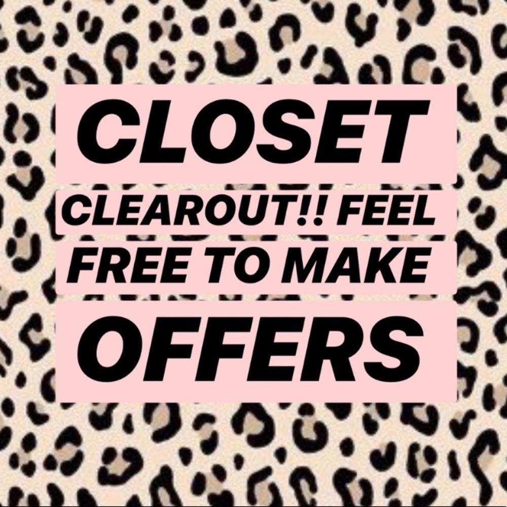 CLOSET CLEAROUT